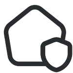 Safe Home SVG Icon